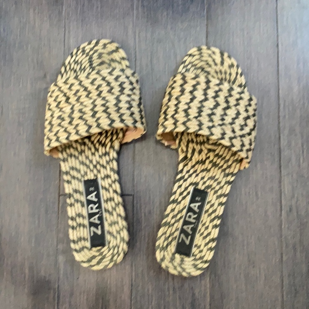 Zara woven sandals